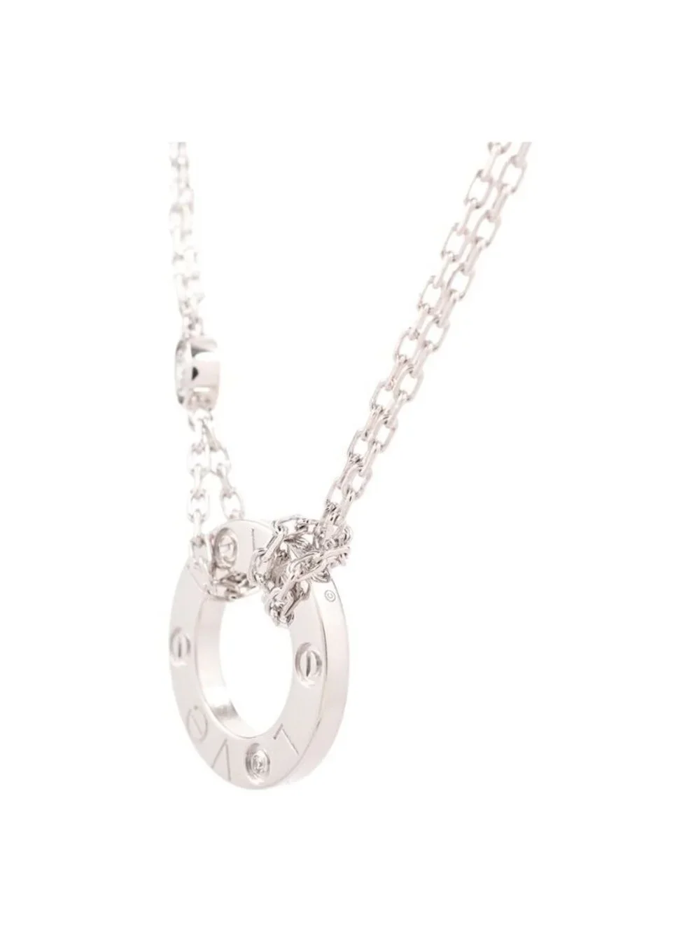 Cartier Necklace Love Circle